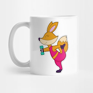 Fox Fitness Dumbbell Mug